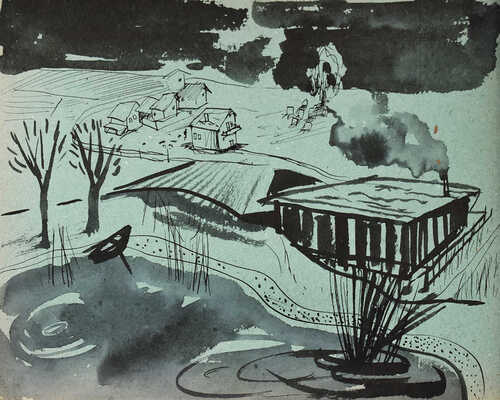 Маврина (Лебедева) Татьяна Алексеевна. Авторский альбом с рисунками и фотографиями «Павловская слобода»